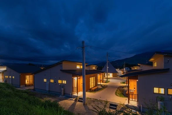 西原村災害公営住宅山西地区の写真