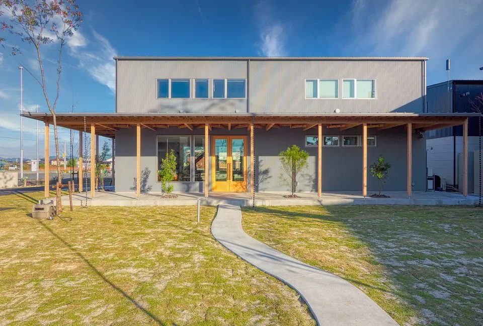 あめいろ工務店新社屋