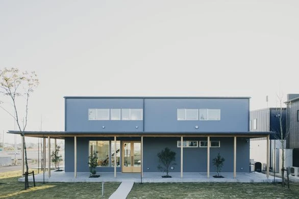 あめいろ工務店新社屋の写真