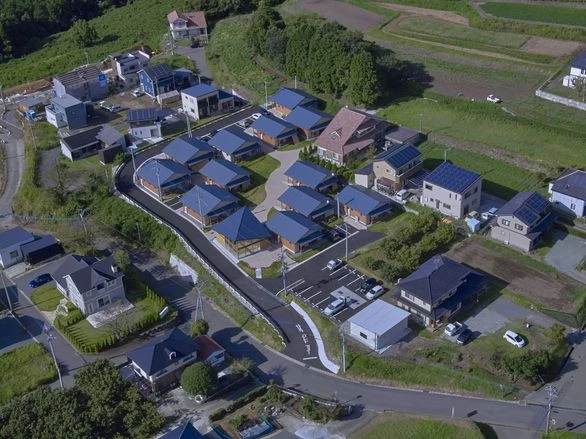 西原村災害公営住宅河原地区の写真