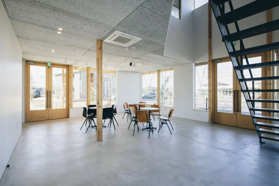 あめいろ工務店新社屋の写真